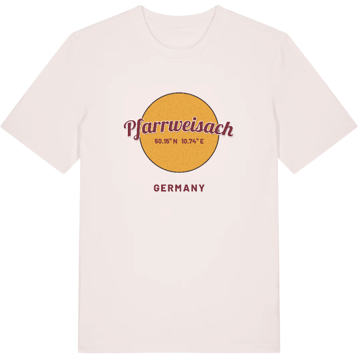 Pfarrweisach cirkel T-shirt – t-shirt fra PinShirt
