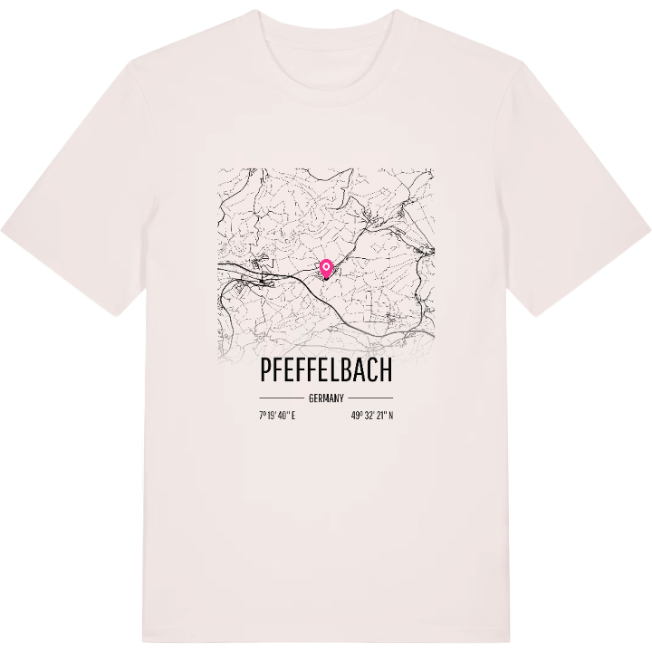 Pfeffelbach kort T-shirt – t-shirt fra PinShirt