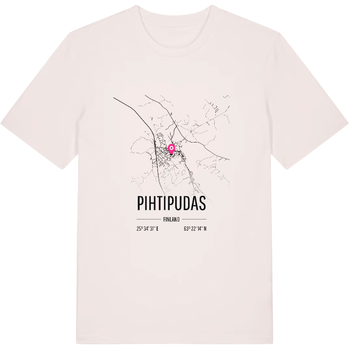 Pihtipudas kort T-shirt – t-shirt fra PinShirt