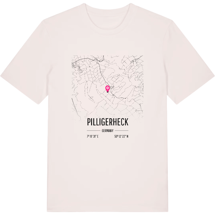 Pilligerheck kort T-shirt – t-shirt fra PinShirt