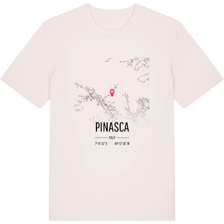 Pinasca kort T-shirt – t-shirt fra PinShirt