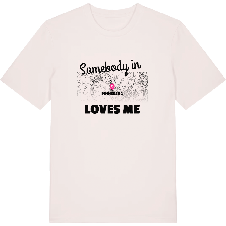 Nogen i Pinneberg elsker mig T-shirt – t-shirt fra PinShirt