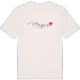 Plagne hjerte T-shirt