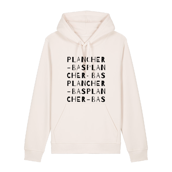 Plancher-Bas ordleg hættetrøje – hættetrøje fra PinShirt