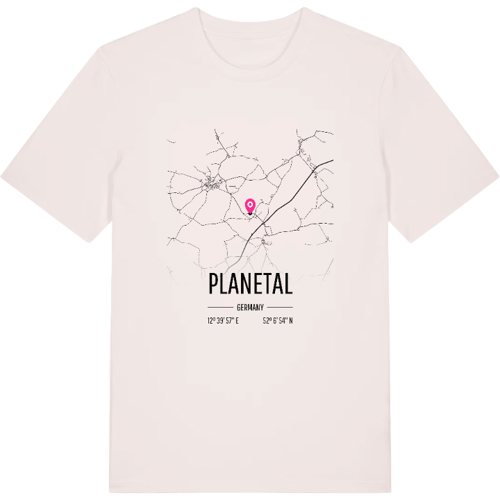 Planetal kort T-shirt – t-shirt fra PinShirt