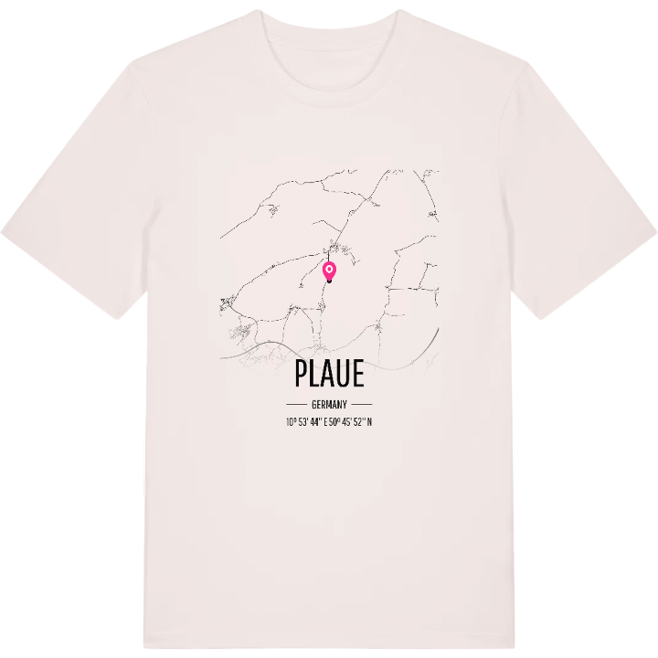 Plaue kort T-shirt – t-shirt fra PinShirt
