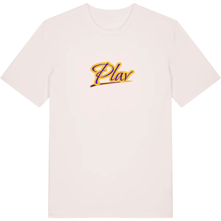 Plav baseball T-shirt – t-shirt fra PinShirt