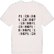 Pliening ordleg T-shirt