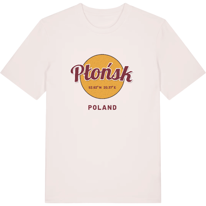 Płońsk cirkel T-shirt – t-shirt fra PinShirt