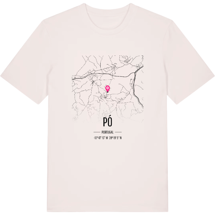 Pó kort T-shirt – t-shirt fra PinShirt