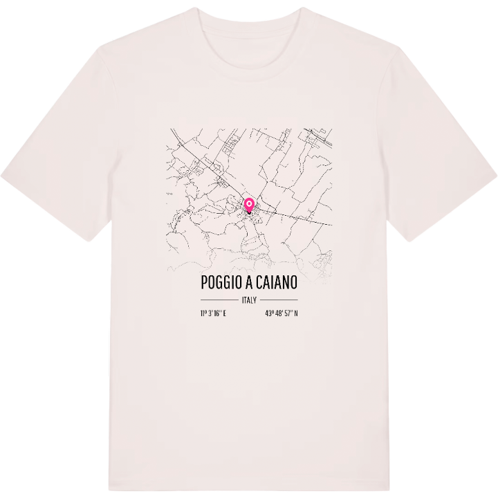 Poggio a Caiano kort t-shirt – t-shirt fra PinShirt
