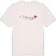 Poissy hjerte T-shirt