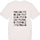 Polegate ordleg T-shirt