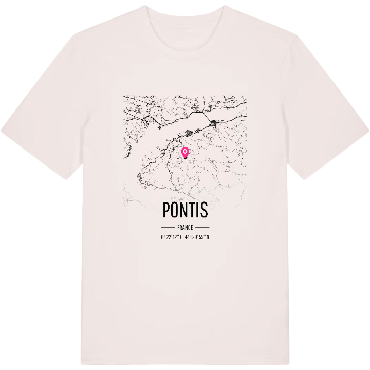 Pontis kort T-shirt – t-shirt fra PinShirt