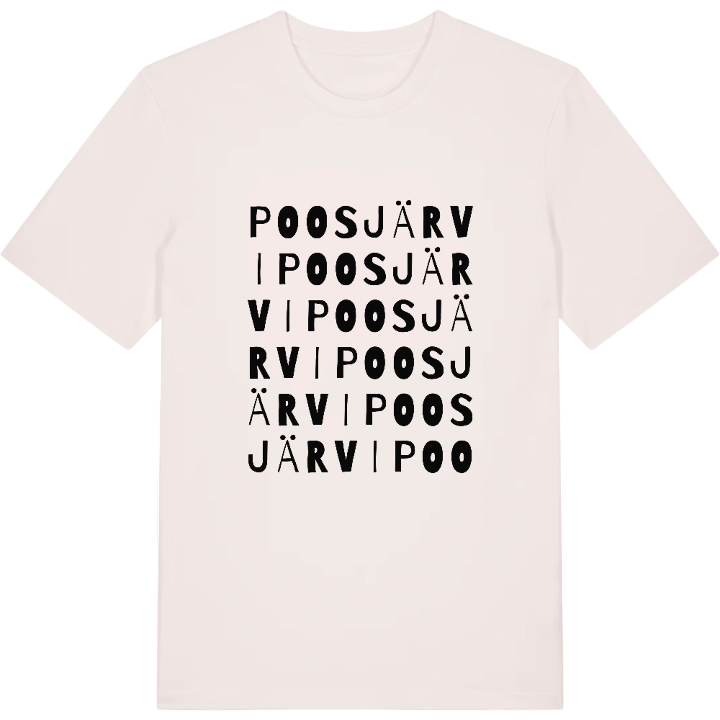 Poosjärvi ordleg T-shirt – t-shirt fra PinShirt