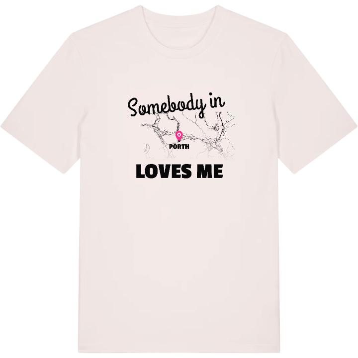 Nogen i Porth elsker mig T-shirt – t-shirt fra PinShirt
