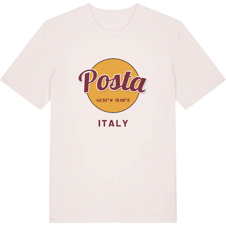 Posta cirkel T-shirt – t-shirt fra PinShirt