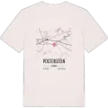 Posterstein kort T-shirt
