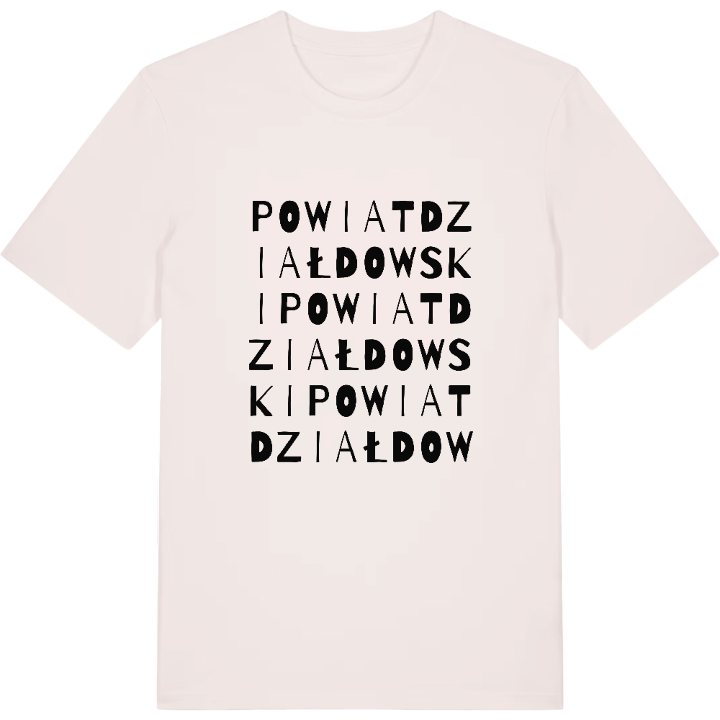 powiat działdowski ordleg t-shirt – t-shirt fra PinShirt