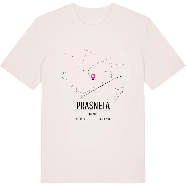 Prasneta kort T-shirt – t-shirt fra PinShirt