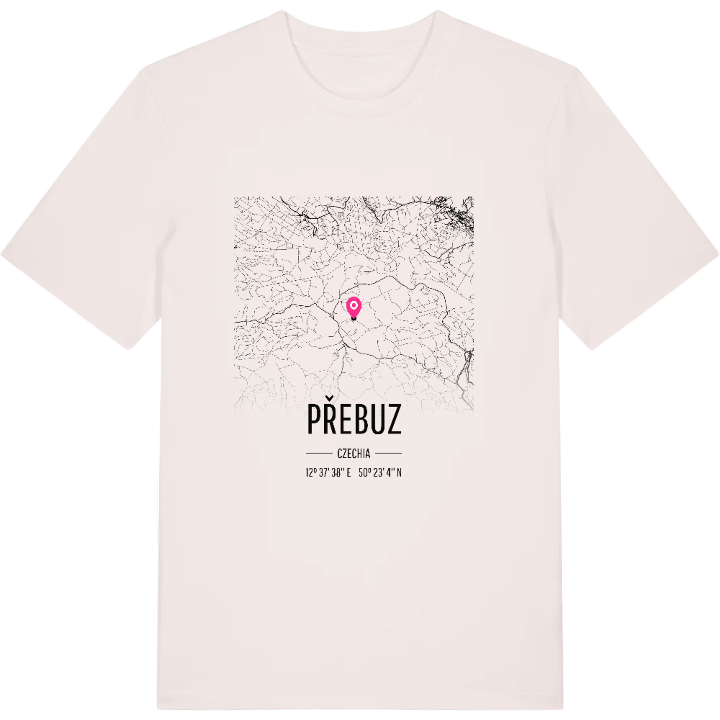 Přebuz kort T-shirt – t-shirt fra PinShirt