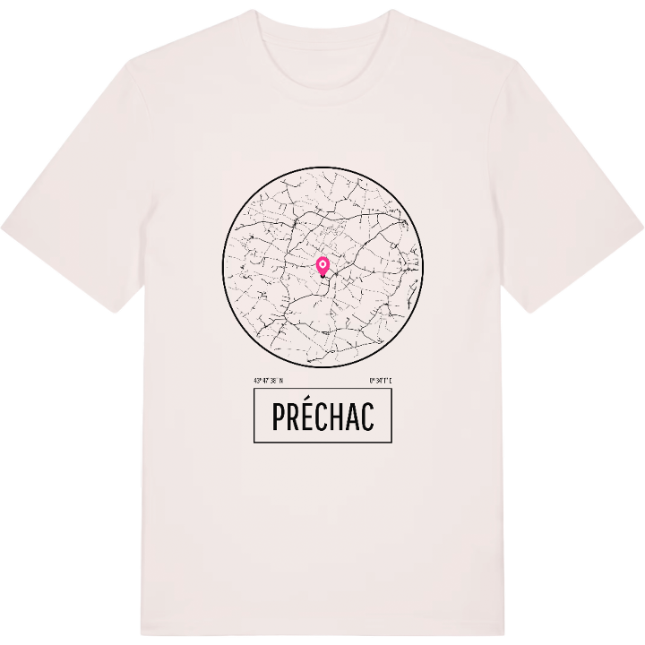 Préchac T-shirt – t-shirt fra PinShirt