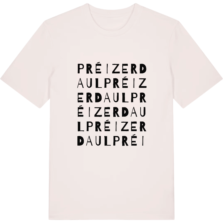 Préizerdaul ordleg T-shirt – t-shirt fra PinShirt
