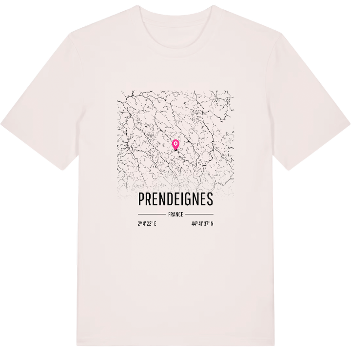 Prendeignes kort T-shirt – t-shirt fra PinShirt