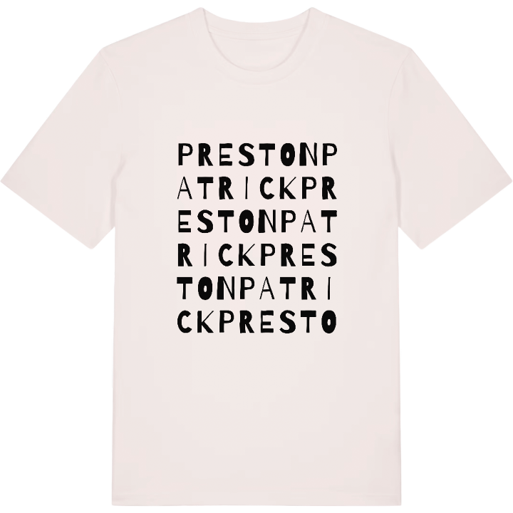 Preston Patrick ordleg T-shirt – t-shirt fra PinShirt