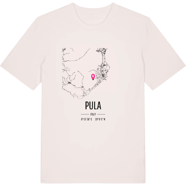 Pula kort T-shirt – t-shirt fra PinShirt