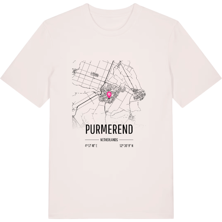 Purmerend kort T-shirt – t-shirt fra PinShirt