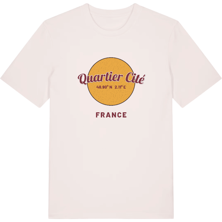Quartier Cité cirkel T-shirt – t-shirt fra PinShirt