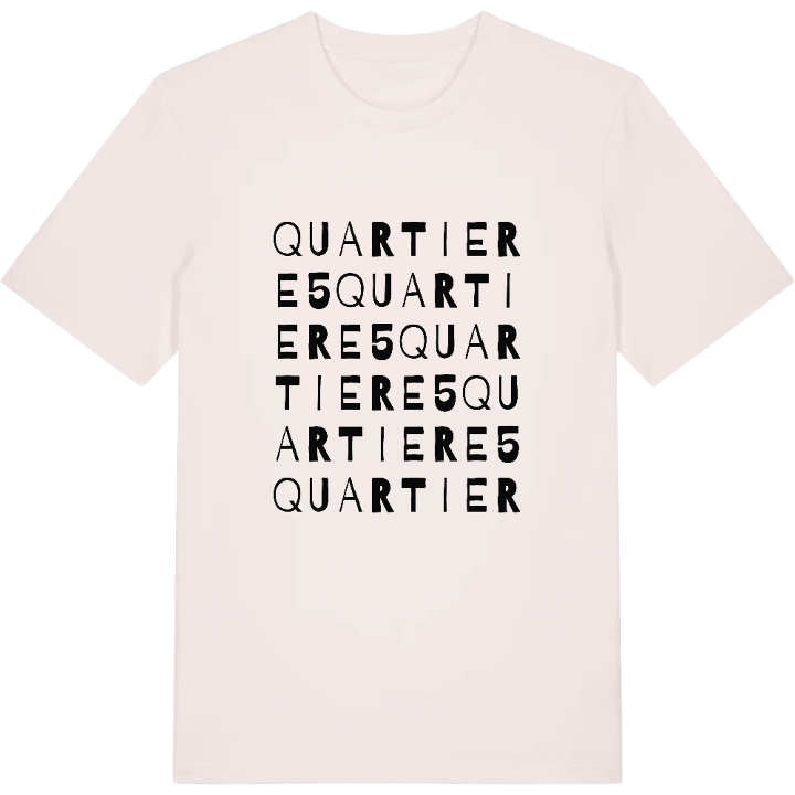 Quartiere 5 ordleg T-shirt – t-shirt fra PinShirt
