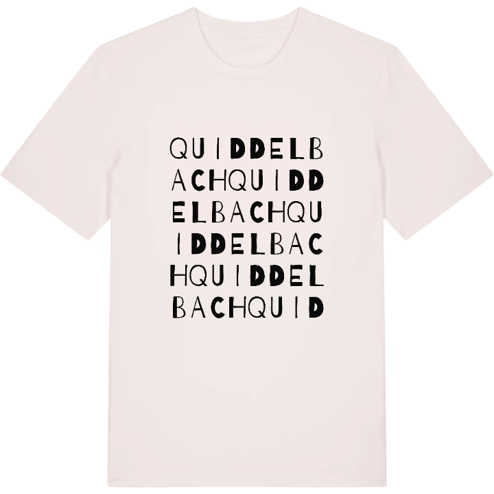 Quiddelbach ordleg T-shirt – t-shirt fra PinShirt