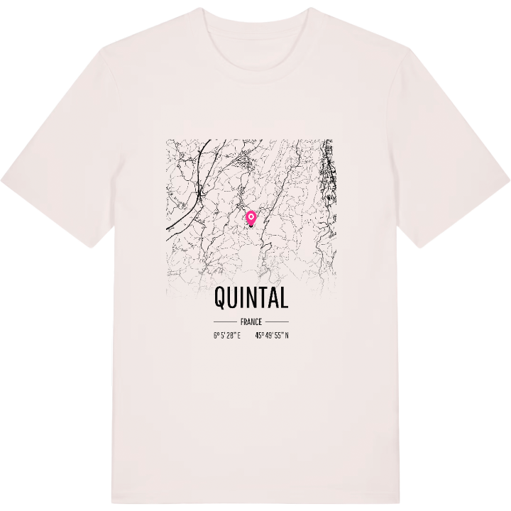 Quintal kort T-shirt – t-shirt fra PinShirt