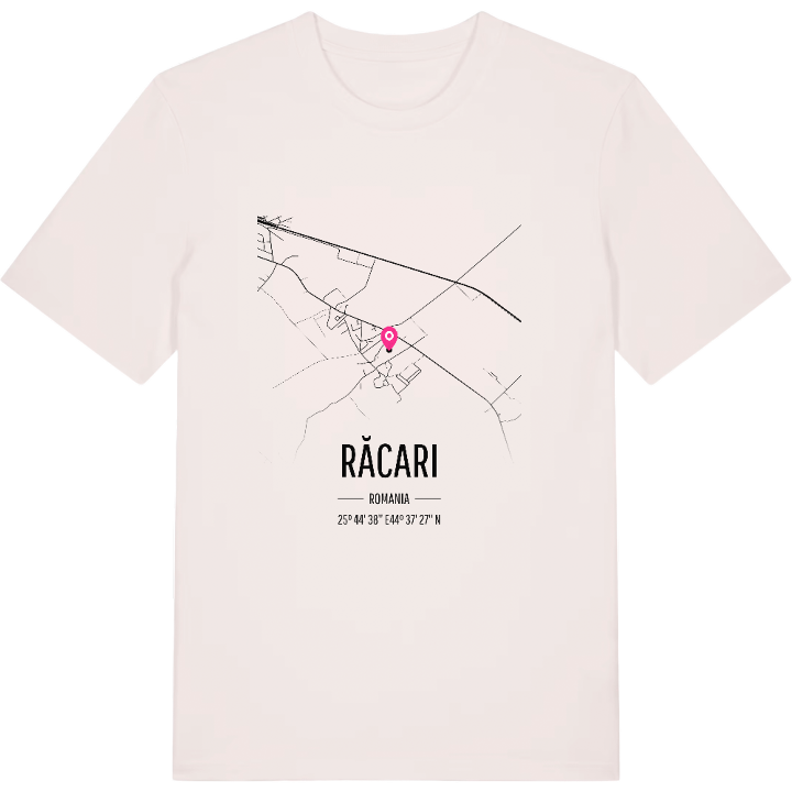Răcari kort T-shirt – t-shirt fra PinShirt