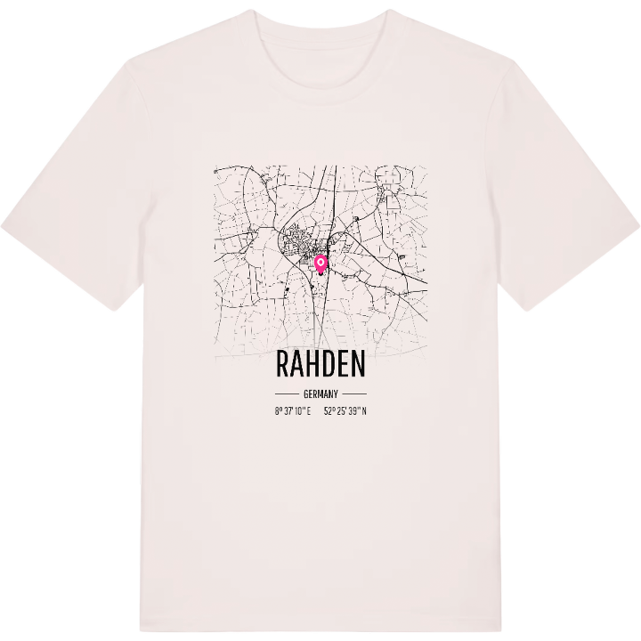 Rahden kort T-shirt – t-shirt fra PinShirt