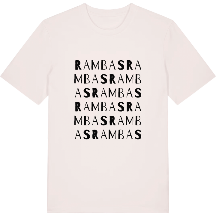 Rambas ordleg T-shirt – t-shirt fra PinShirt