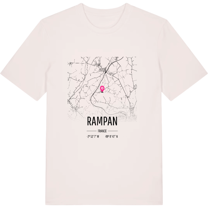Rampan kort T-shirt – t-shirt fra PinShirt