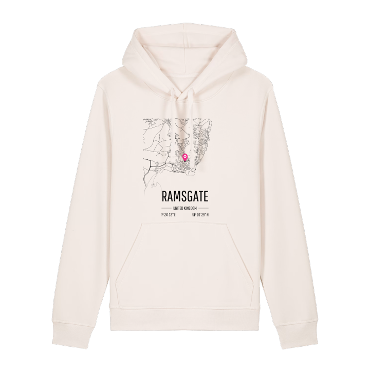 Ramsgate kort hættetrøje – hættetrøje fra PinShirt