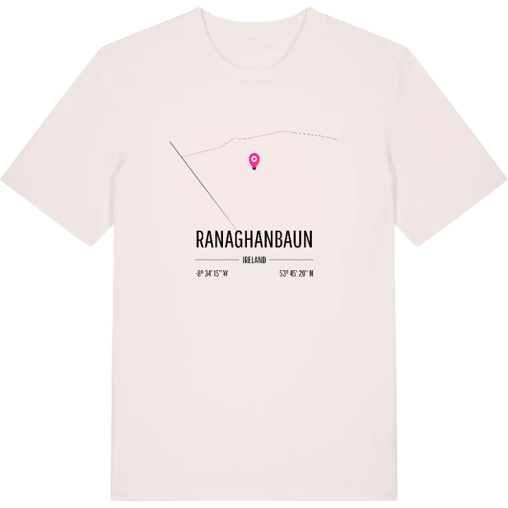 Ranaghanbaun kort T-shirt – t-shirt fra PinShirt