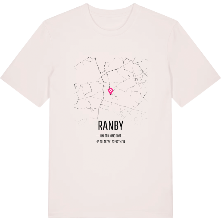 Ranby kort T-shirt – t-shirt fra PinShirt