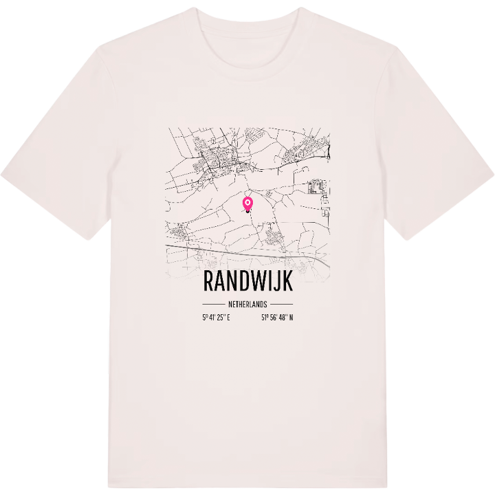 Randwijk kort T-shirt – t-shirt fra PinShirt