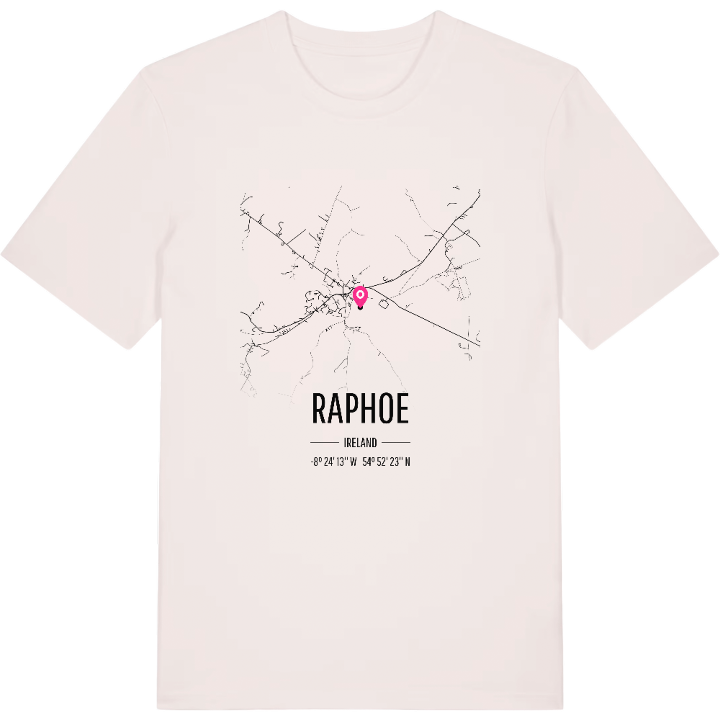 Raphoe kort T-shirt – t-shirt fra PinShirt