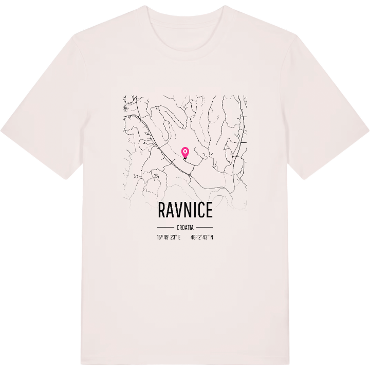 Ravnice kort T-shirt – t-shirt fra PinShirt