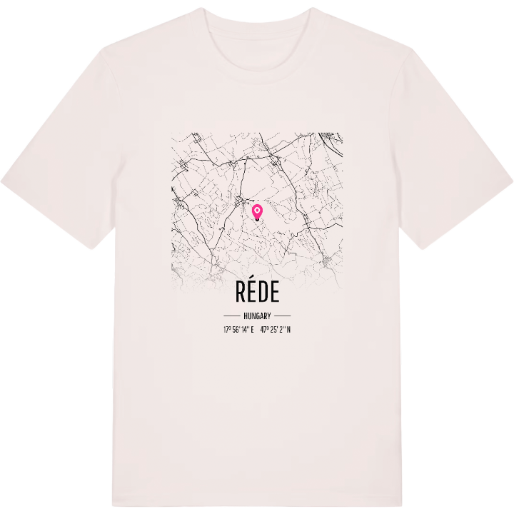Réde kort T-shirt – t-shirt fra PinShirt