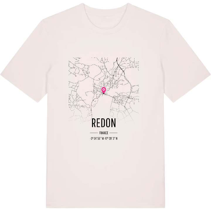 Redon kort T-shirt – t-shirt fra PinShirt