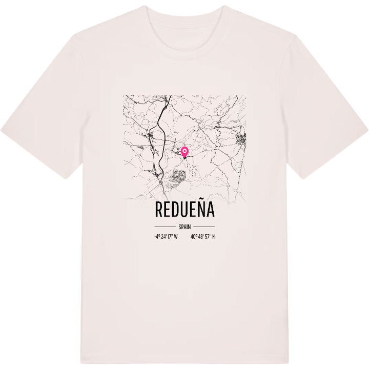 Redueña kort T-shirt – t-shirt fra PinShirt