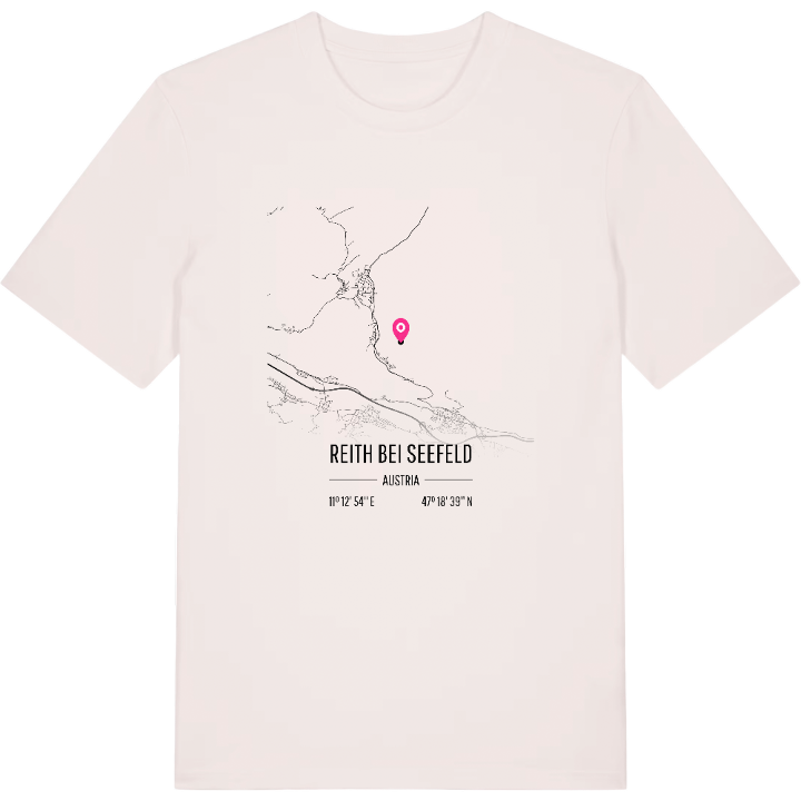 Reith bei Seefeld kort t-shirt – t-shirt fra PinShirt