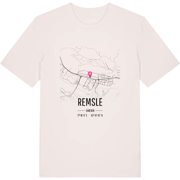 Remsle kort T-shirt – t-shirt fra PinShirt